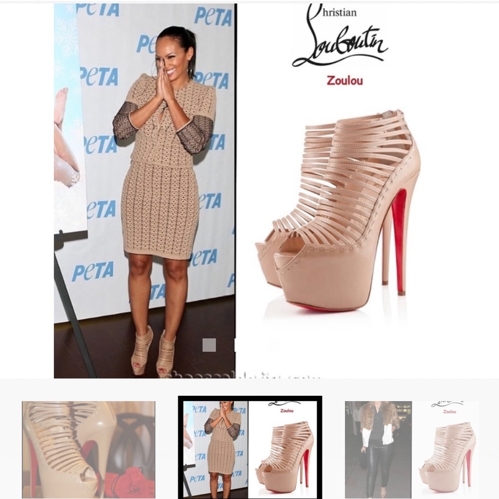 🎉🎉 SOLD!! 🎉🎉 Christian Louboutin Zoulous 👠👠